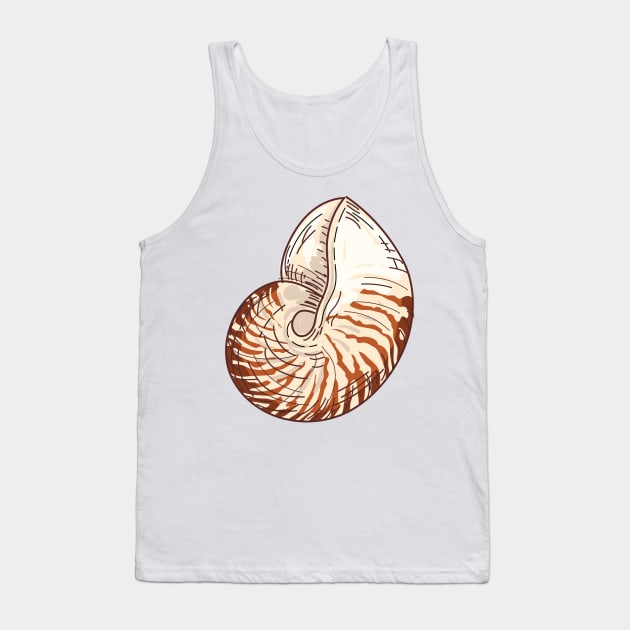 Seashell Tank Top by SWON Design